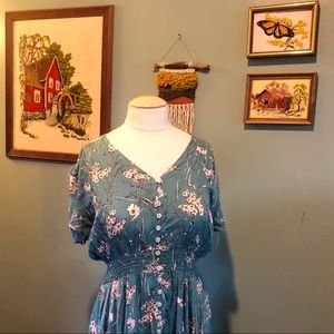 Beautiful long prairie dress!